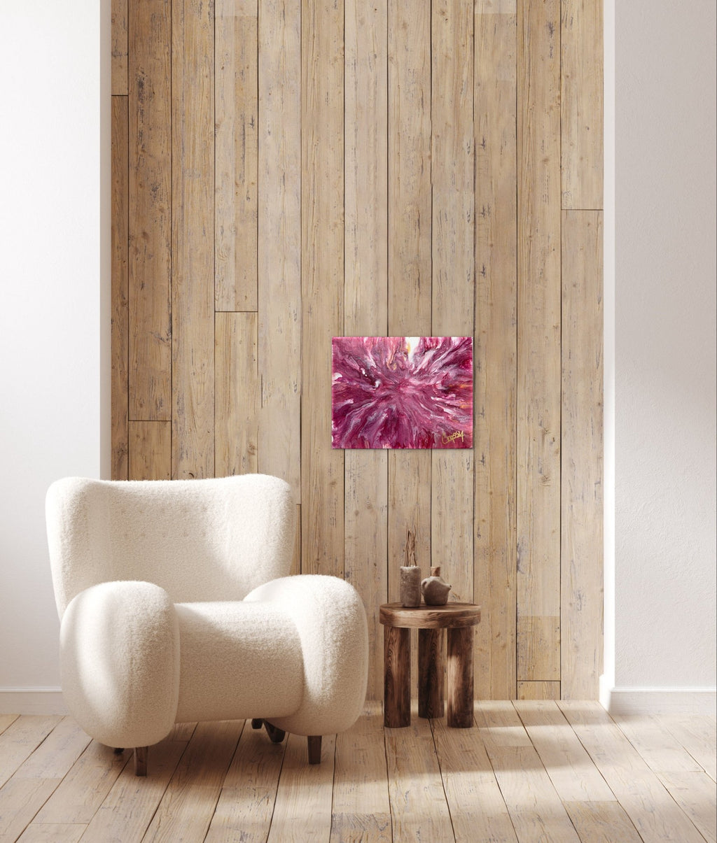 Pink Explosion - The Living Abstract