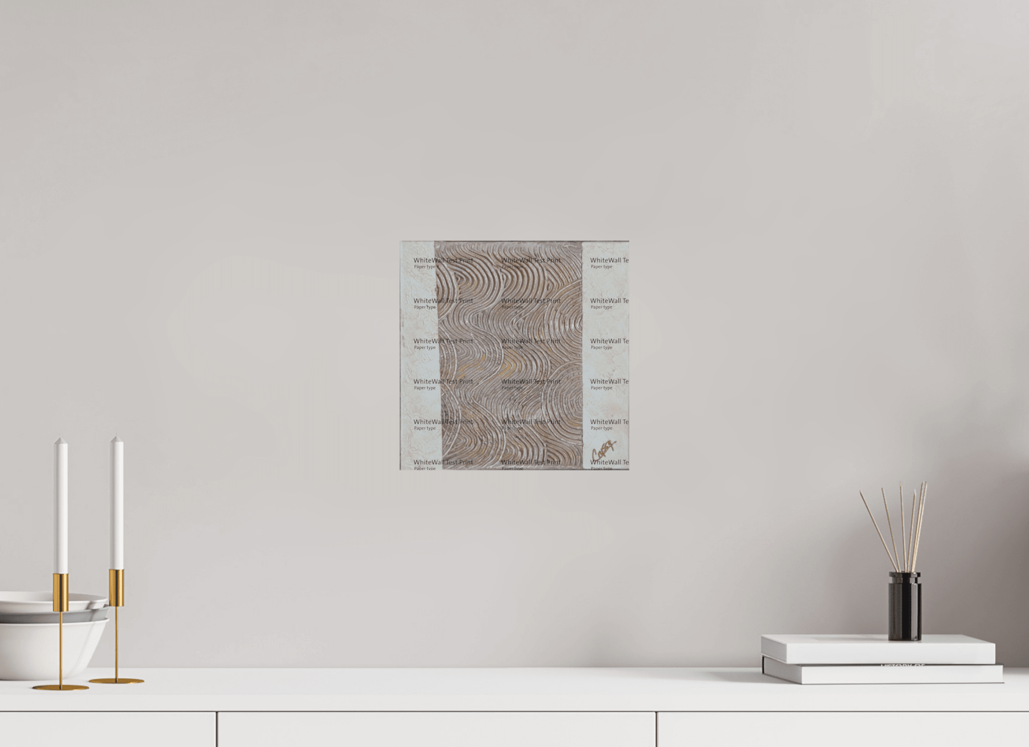 Mocha Tide - Original Textured Painting - The Living Abstract