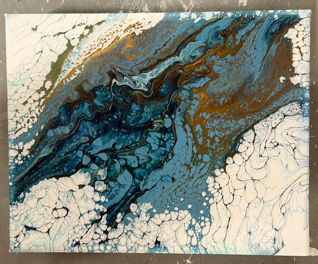 Deep Cell Seascape - The Living Abstract