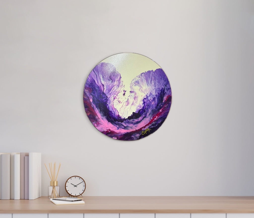 Violet Genesis - The Living Abstract