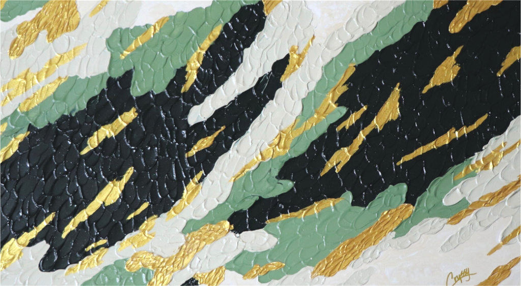 Main image Gilded Forest - Textured Acrylic Art