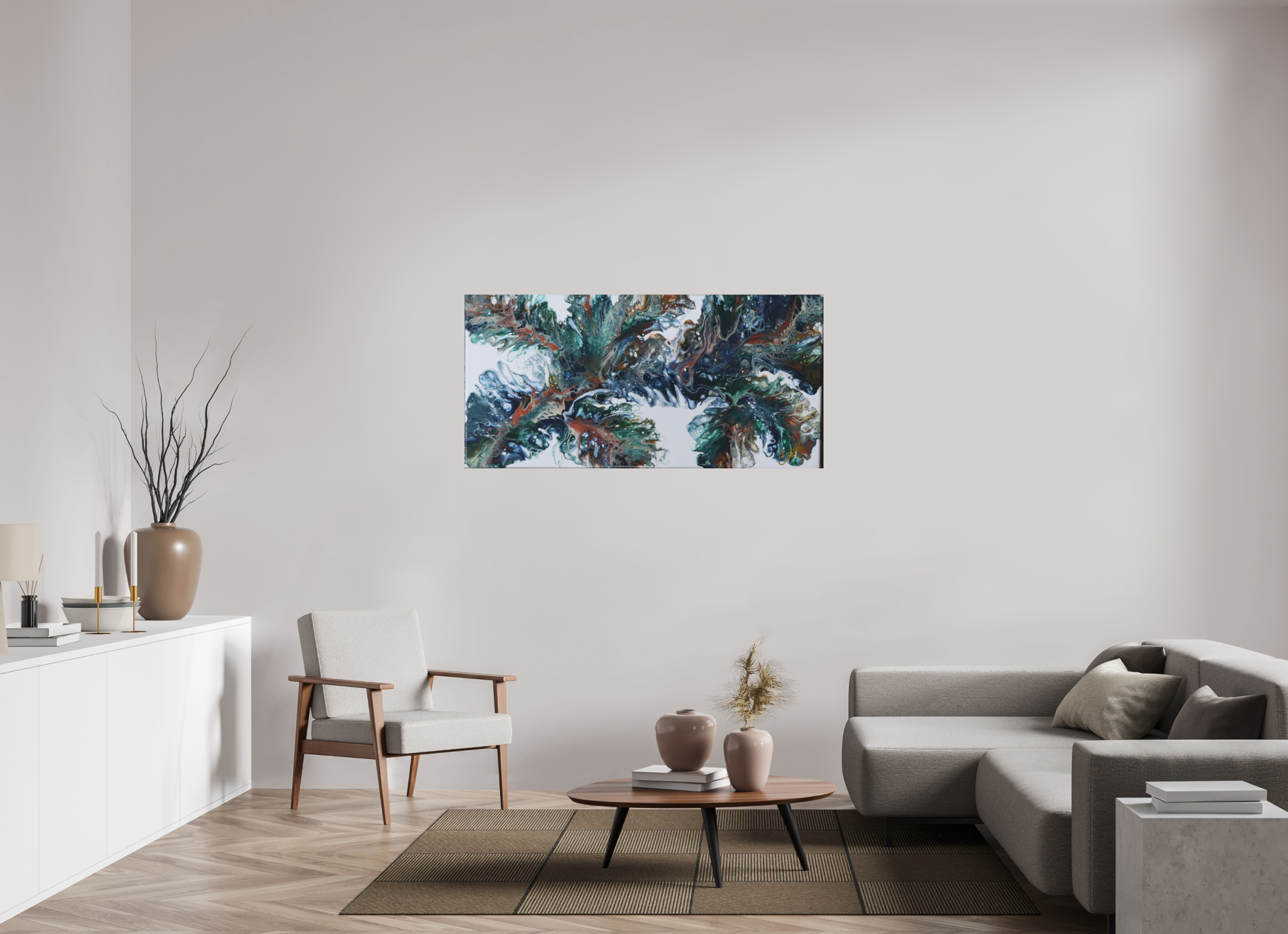 57.8 x 28″, *Photo Print on Fuji Silk Paper No Frame Kelp of the Sea