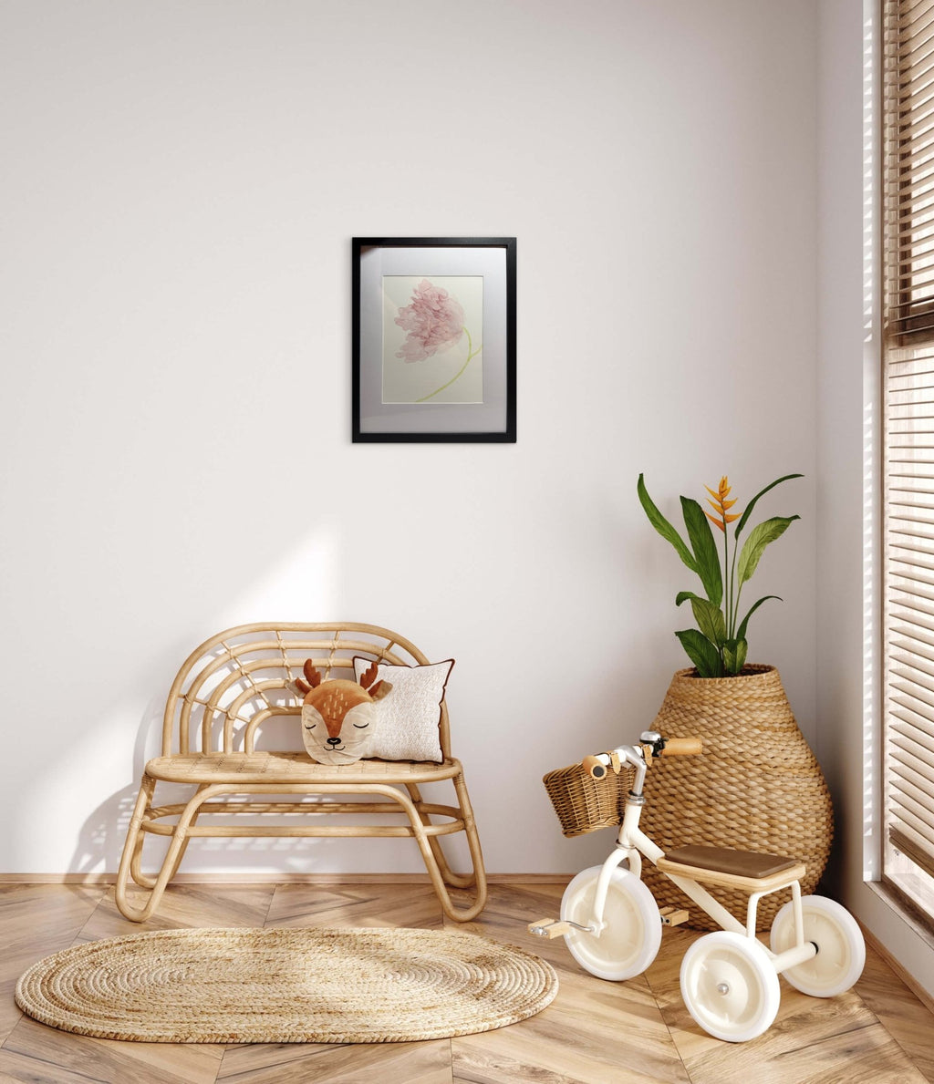 Pink Peony - The Living Abstract