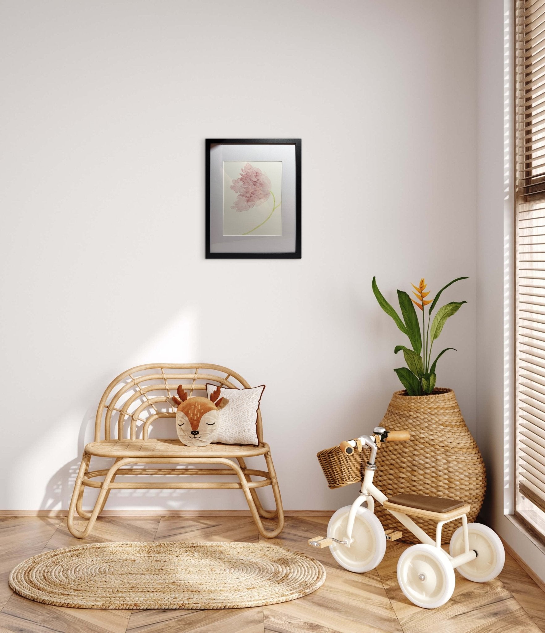 Pink Peony - The Living Abstract