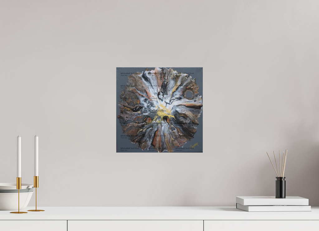 12.2 x 12″, *Photo Print on Fuji Silk Paper no frame copper Bloom