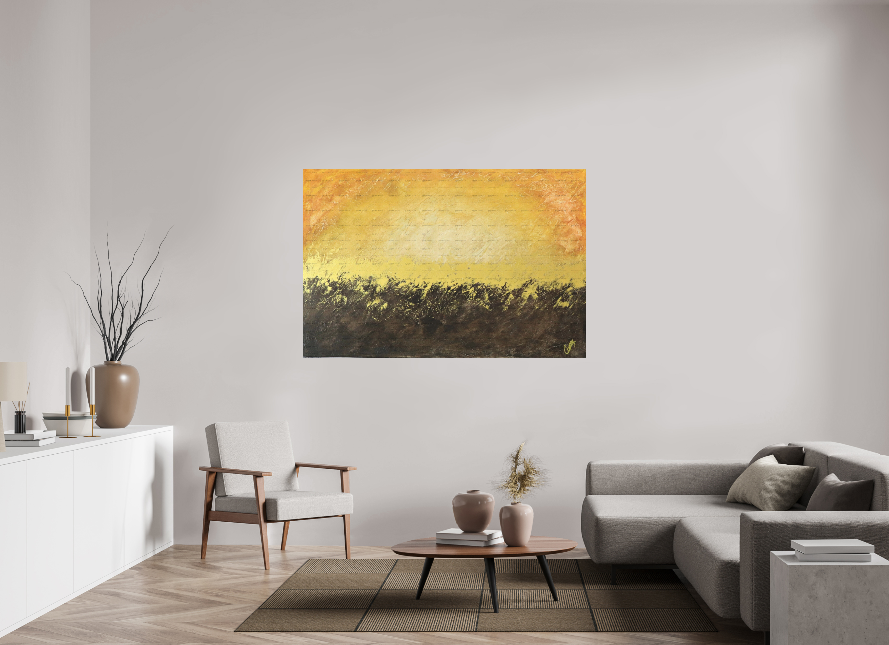 66 x 44″, *Photo Print on Fuji Silk Paper no frame Golden Sunset