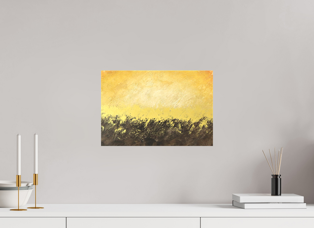 15 x 10″, *1.25" Matte Canvas No Frame Golden Sunset