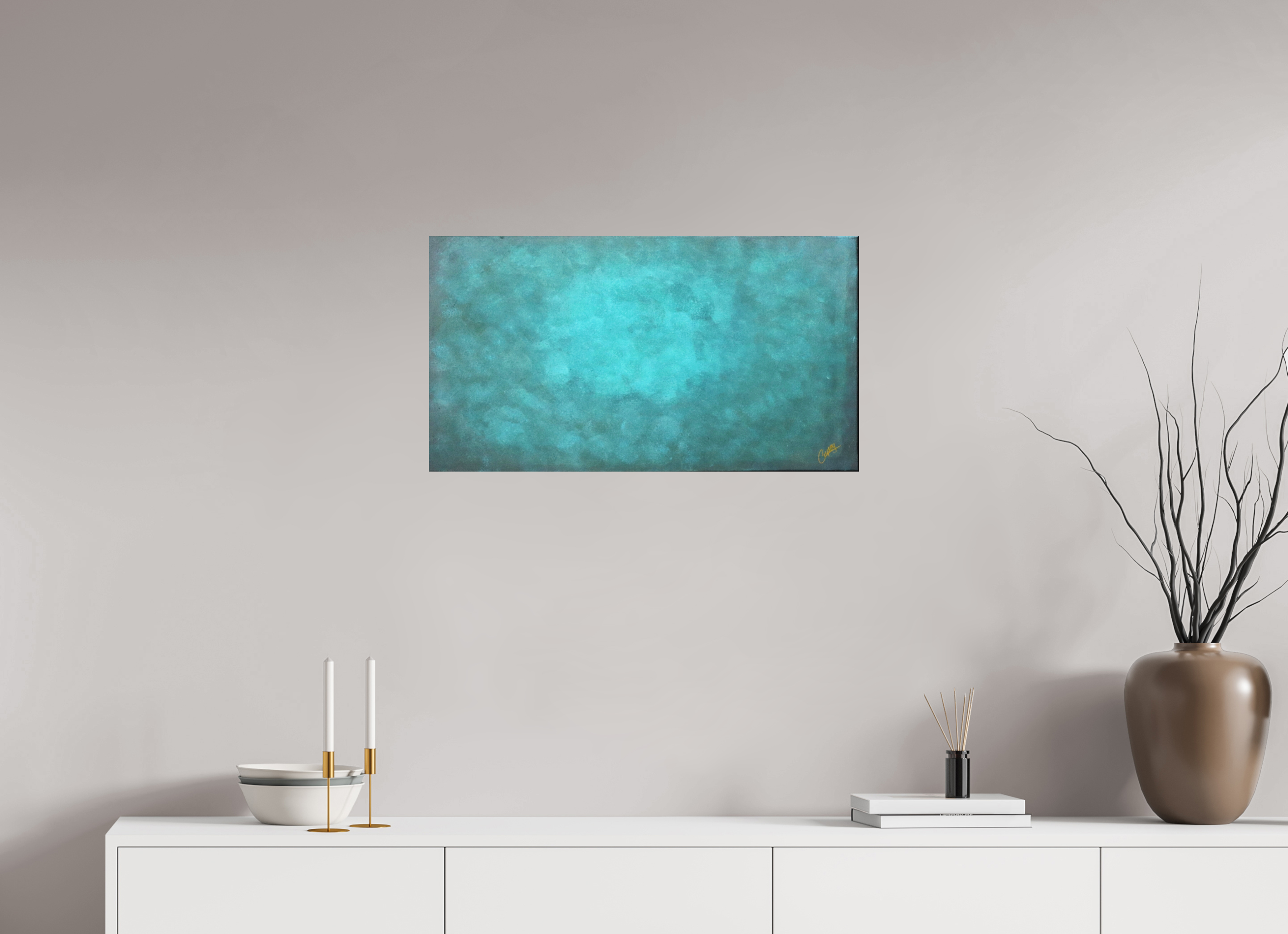 29.2 x 16″, *Photo Print on Fuji Silk Paper No Frame Emerald Fade