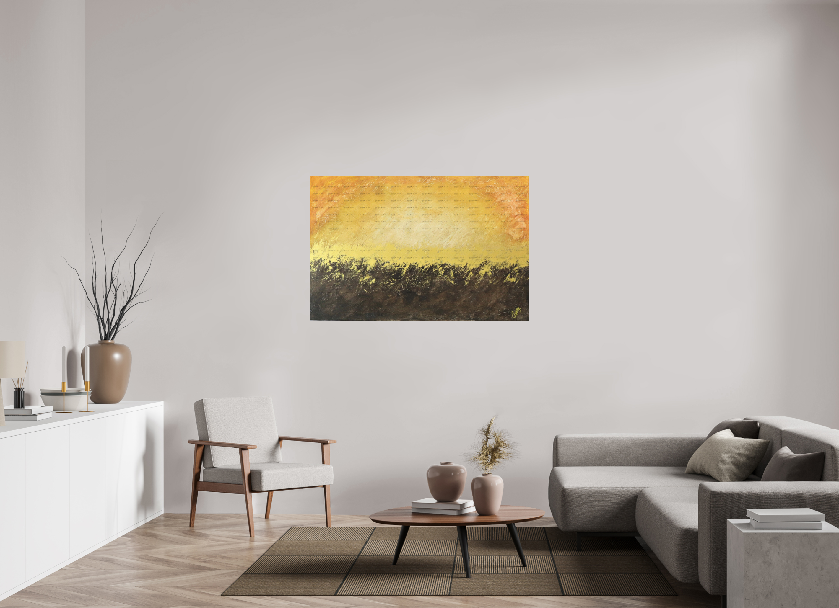54 x 36″, *Photo Print on Fuji Silk Paper no frame Golden Sunset
