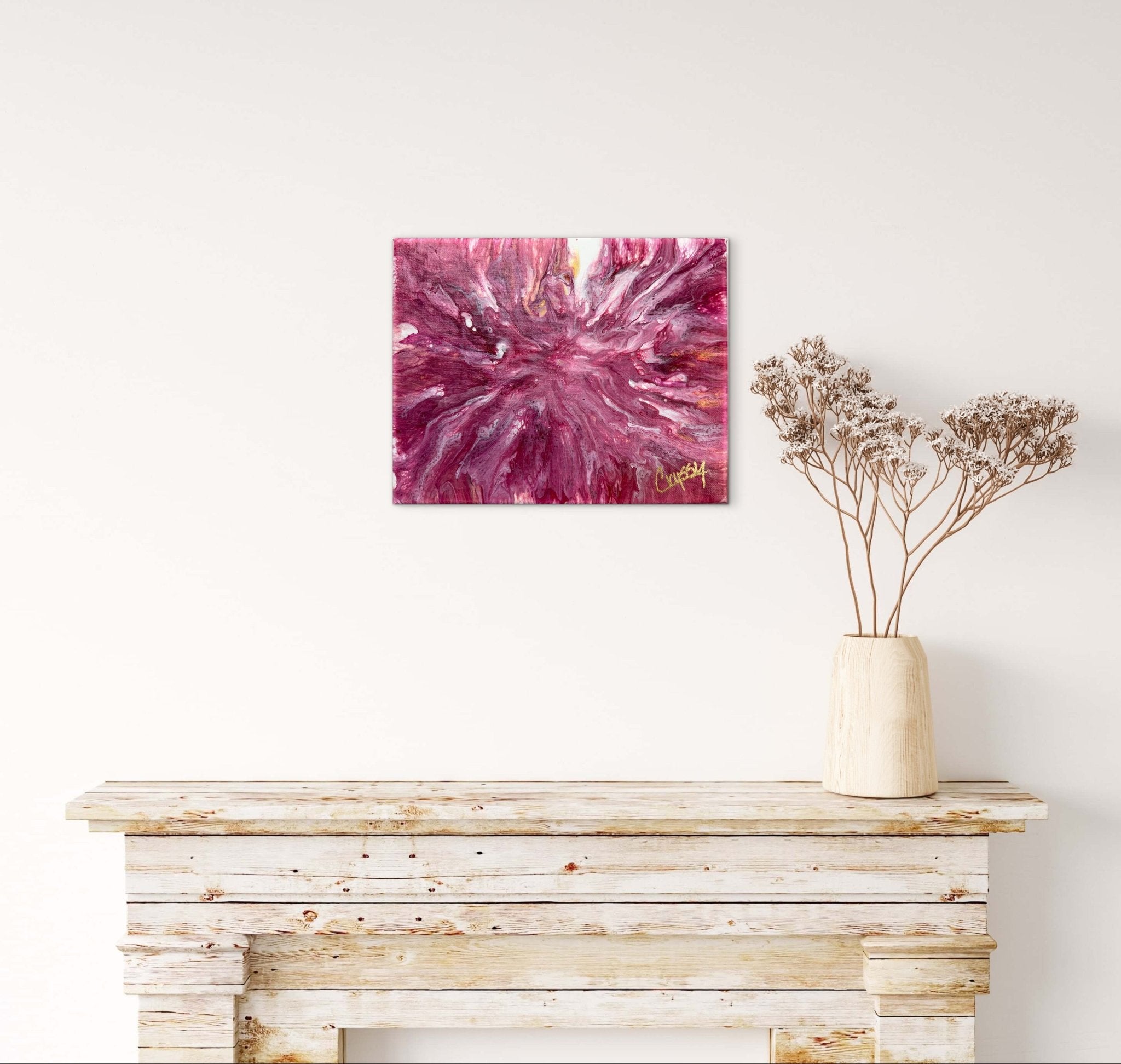 Pink Explosion - The Living Abstract