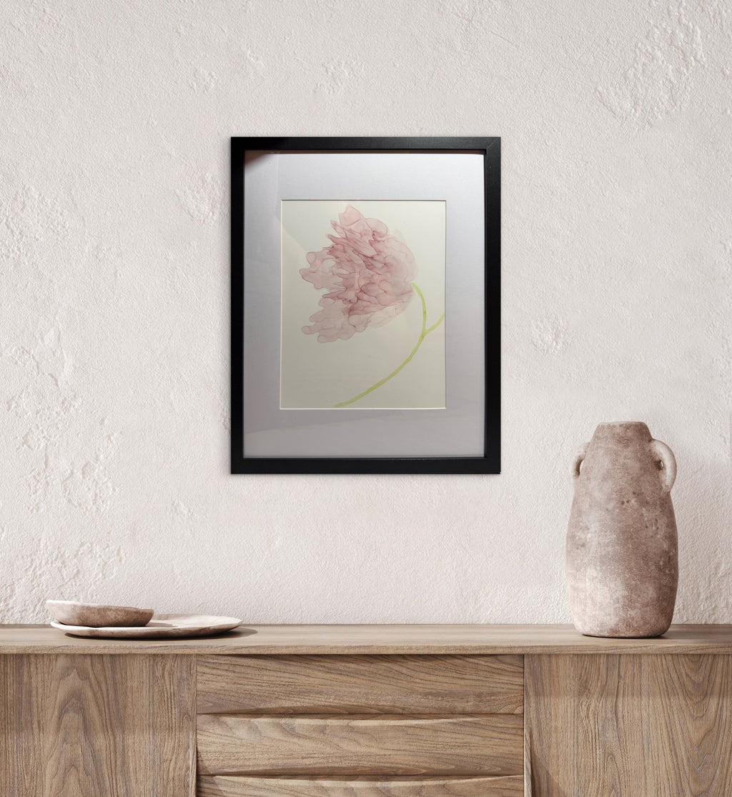 Pink Peony - The Living Abstract