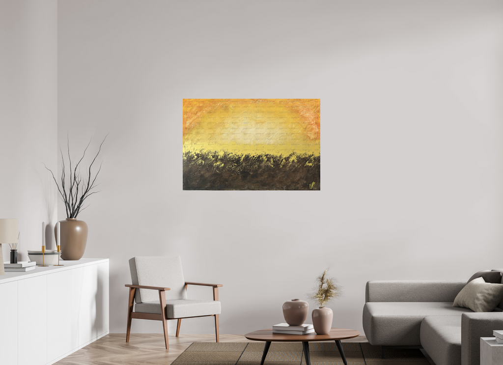 45 x 30″, *Photo Print on Fuji Silk Paper no frame Golden Sunset