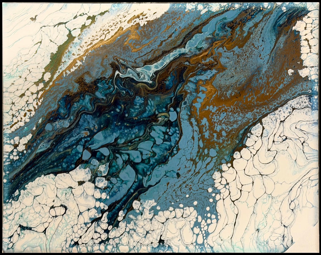 Deep Cell Seascape - The Living Abstract