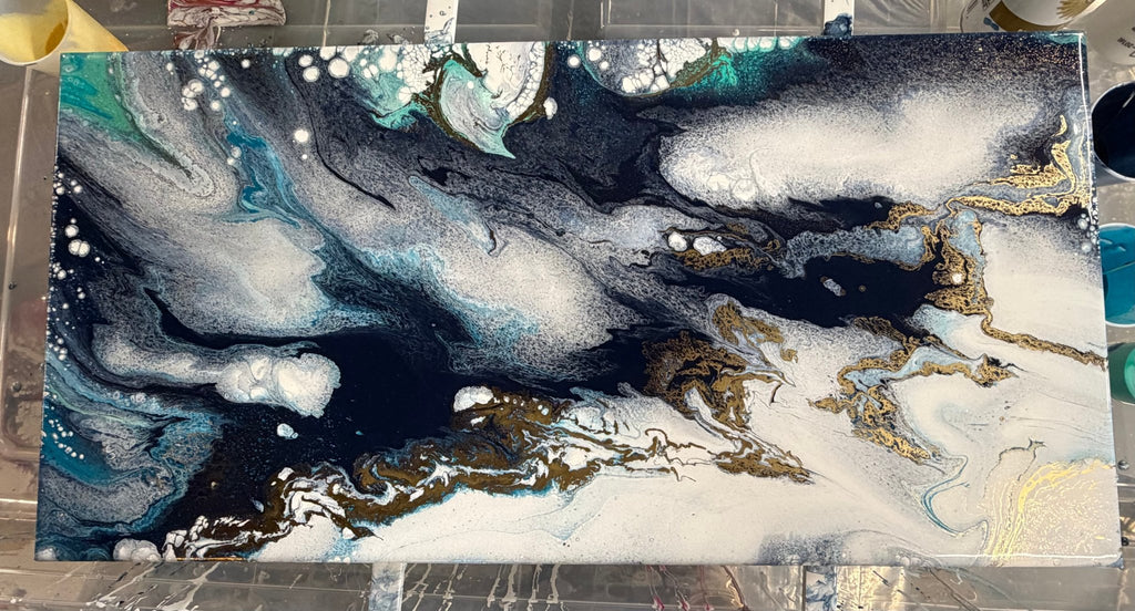 Ocean Blues - The Living Abstract