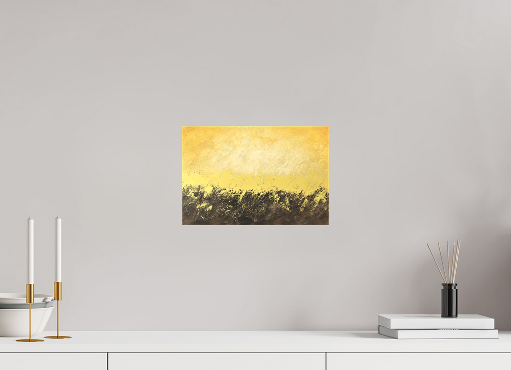 12 x 8″, *1.25" Matte Canvas No Frame Golden Sunset