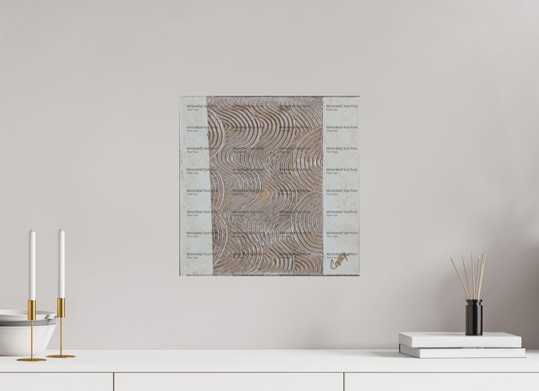 Mocha Tide - Original Textured Painting - The Living Abstract