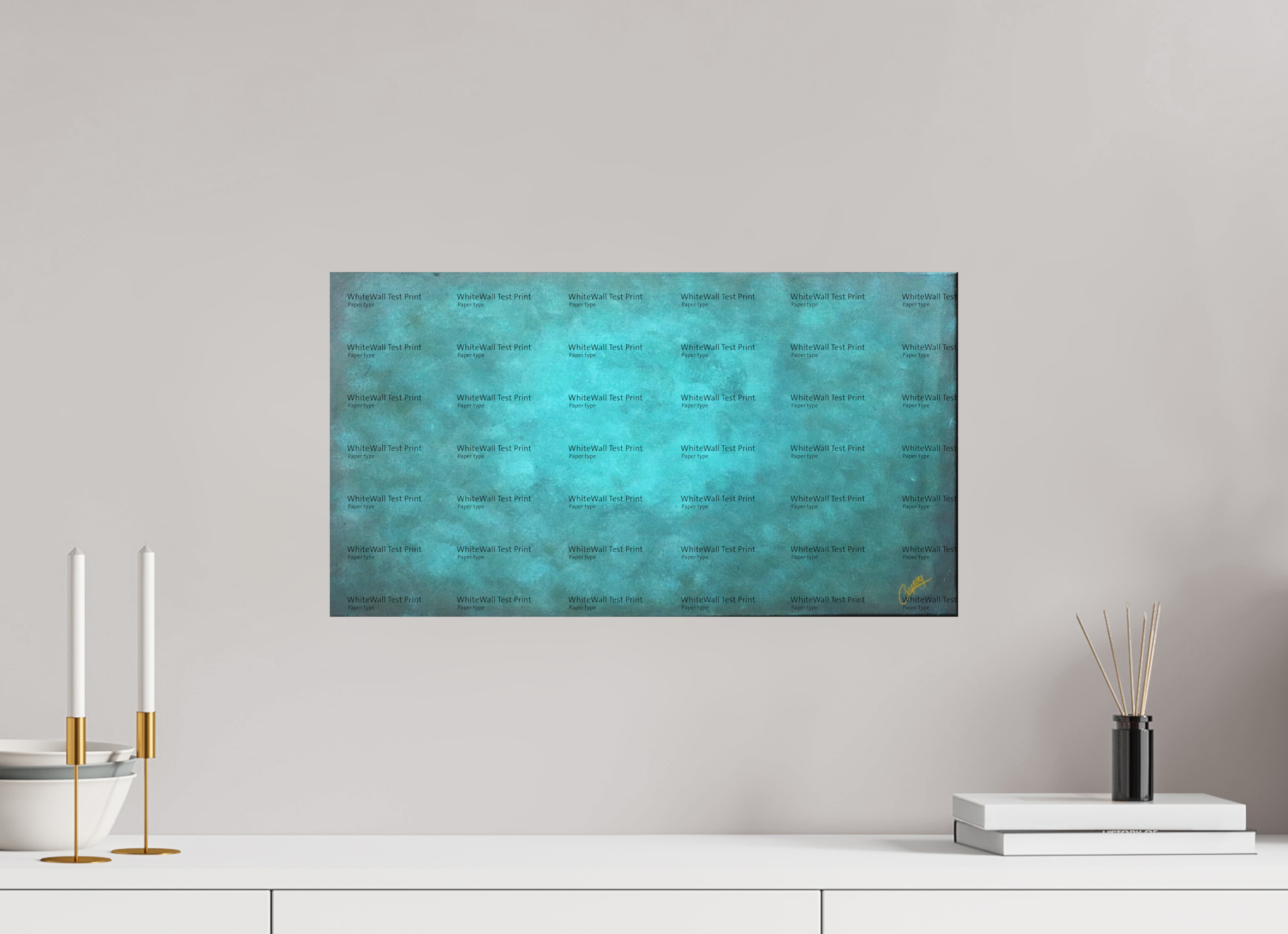 21.9 x 12″, *SAMPLE Photo Print on Fuji Silk Paper no frame Emerald Fade